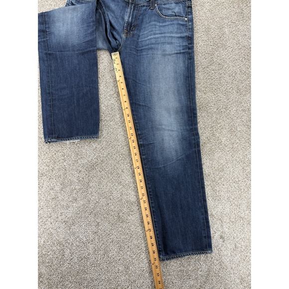 AG Adriano Goldschmied Graduate Tailored Leg Jean Mens Size 36 Blue 4 Years Wave - Picture 9 of 12